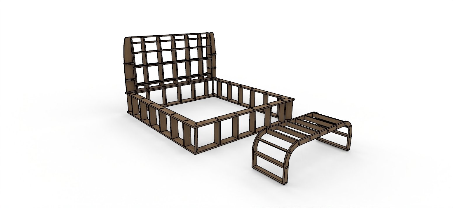 Leona and Bench bed - Image 8
