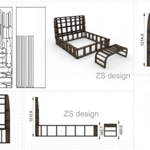 Leona and Bench bed