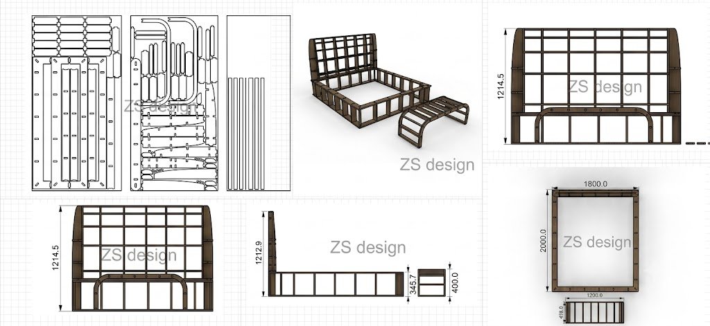 Leona and Bench bed