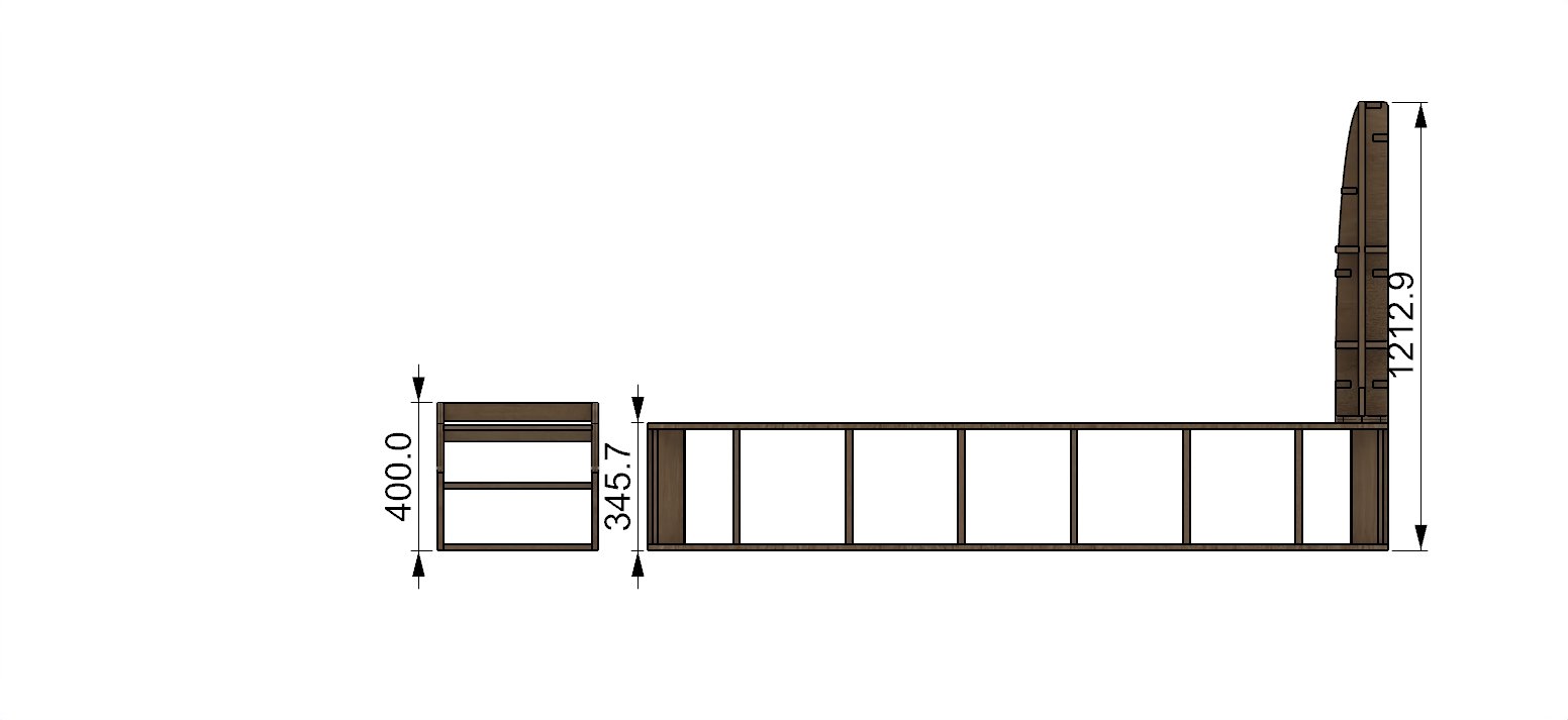 Leona and Bench bed - Image 4